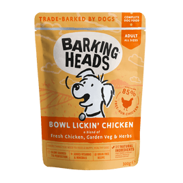 Barking Heads - Bowl Lickin Chicken - 300g Pouch