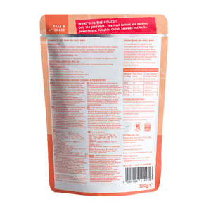 Barking Heads - Pooched Salmon - Wet Dog Food Pouch - 300g (Single Pouch)
