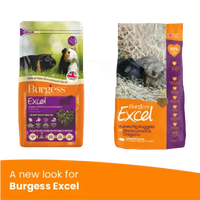 Burgess - Excel - Guinea Pig Blackcurrant - 1.5kg