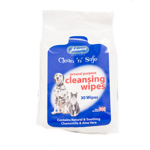 Johnsons - Clean N Safe Cleansing Wipes (30 Wipes)