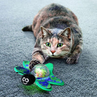 Kong - Bat-A-Bout Flicker Firefly - Catnip Toy - assorted colours