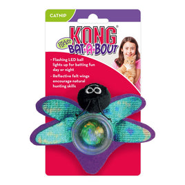 Kong - Bat-A-Bout Flicker Firefly - Catnip Toy - assorted colours