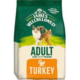James Wellbeloved - Adult Cat Dry Food - Turkey & Rice - 4kg