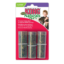 Kong - Naturals Refillables Catnip tubes - 3 Tubes