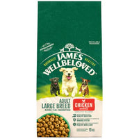 James WellBeloved - Adult Large Breed Dog Food - Chicken & Rice - 15kg