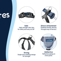Company of Animals - Clix Car Safe Harness - Large