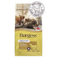 Burgess - Supa Cat - Adult Dry Food - Chicken & Duck - 1.5kg