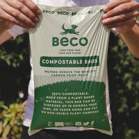 Beco - Compostable (Eco-Friendly) Poop Bags - Single Roll - 15 Bags