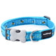 Red Dingo - Turquoise Bumble Bee Dog Collar - X Small