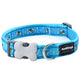 Red Dingo - Turquoise Bumble Bee Dog Collar - Medium