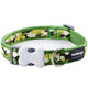 Red Dingo - Green Camouflage Dog Collar - X Small