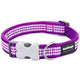 Red Dingo - Purple DogTooth (Fang-It) Dog Collar - X Small