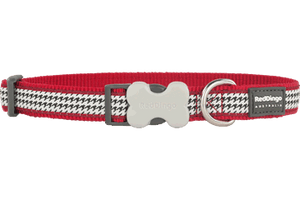 Red Dingo - Red DogTooth (Fang-It) Dog Collar - Large