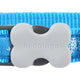 Red Dingo - Turquoise Snowflake Dog Collar - X Small