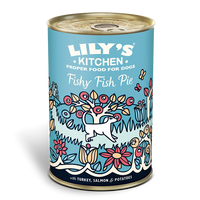 Lilys Kitchen - Fishy Fish Pie Wet Dog Food - 400g Tin