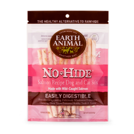 Earth Animal - No Hide - Salmon - Stix 10pk