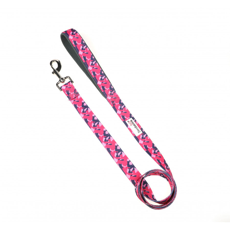 Doodlebone - Originals Pattern Lead - Blushing (Pink) Camouflage - 15mm