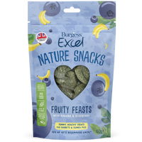 Burgess - Excel - Nature Snacks Fruity Feasts - Banana & Blueberry - 60g