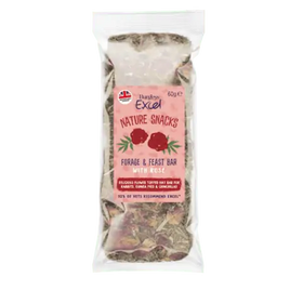Burgess - Excel - Forage & Feast Hay Bar - Rose - 60g