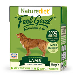 Naturediet - Lamb With Vegetables & Rice - 390g Carton