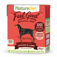 Naturediet - Chicken & Lamb With Vegetables & Rice - 390g Carton