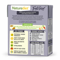 Naturediet - Senior/Lite - Turkey & Chicken With Vegetables & Rice - 390g Carton