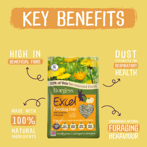 Burgess - Excel - Herbage Feeding Hay - Dandelion & Marigold - 1kg