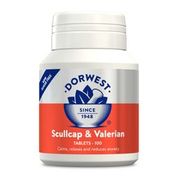 Dorwest - Scullcap & Valerian Tablets - 100 Tablets