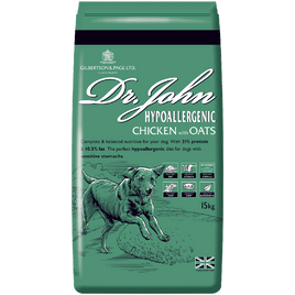 Dr Johns - Chicken & Oats (Hypoallergenic) - 15kg