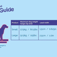 Halit - Double Ended Training Lead - Red - Small (2 Metre)