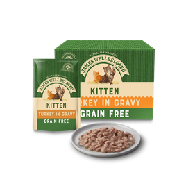 James Welbeloved - Kitten Turkey 85g Pouch - 12pack