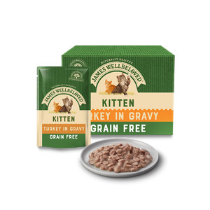 James Welbeloved - Kitten Turkey 85g Pouch - 12pack
