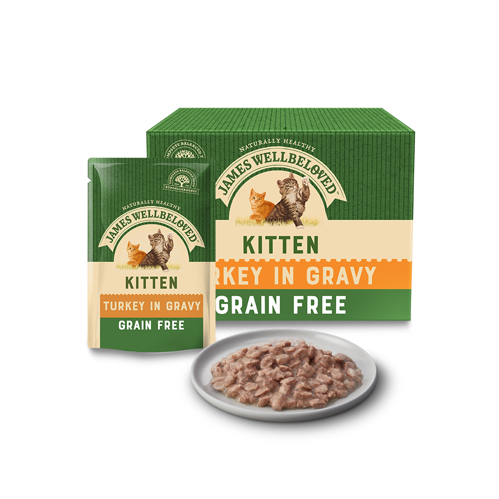 James Welbeloved - Kitten Turkey 85g Pouch - 12pack