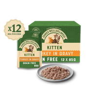 James Welbeloved - Kitten Turkey 85g Pouch - 12pack