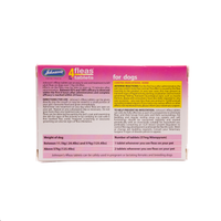 Johnson's - 4fleas Tablets For Dogs - 11kg+ - 6 Pack
