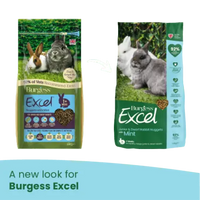 Burgess - Excel Junior and Dwarf Nuggets with Mint Rabbit Food - 3kg