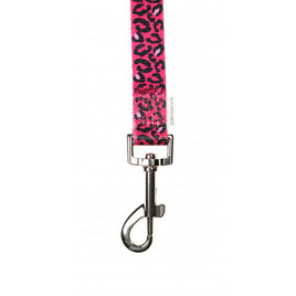 Doodlebone - Originals Pattern Lead - Bright Leopard (Pink) - 15mm