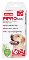 Beaphar - FIPROtec Spot On Large Dog - 6 pipettes