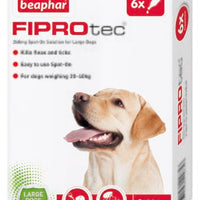 Beaphar - FIPROtec Spot On Large Dog - 6 pipettes