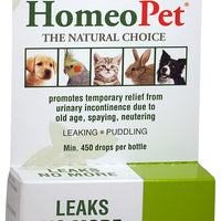 HomeoPet - Leaks No More - 15ml
