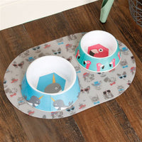 Ministry Of Pets - Melamine Non-slip Pet Bowl - Narwhal - Small (250ml)