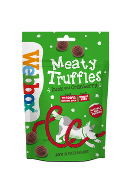 Webbox - Christmas Meaty Truffle Duck/Cranberry Treats - 120g