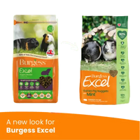 Burgess -Excel - Guinea Pig Food with mint - 1.5kg