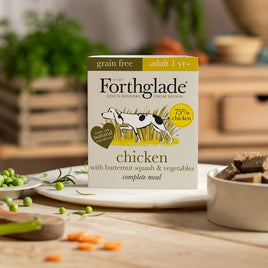 Forthglade - Complete Adult Meal Grain Free - Chicken Butternut Squash & Veg - 395g Pouch