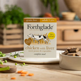 Forthglade - Natural Menu Chicken With Liver - 395g