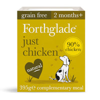 Forthglade - Natural Grain Free - Just Chicken - 395g
