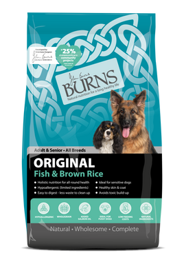 Burns - Original Fish & Brown Rice - 2kg