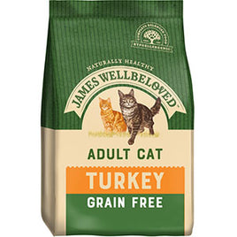 James Wellbeloved - Adult Cat Food - Grain Free Turkey - 1.5kg