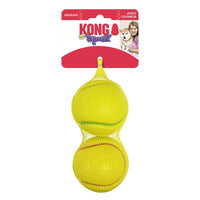 KONG - Squeezz Tennis Ball - Assorted colours - Large 2pk
