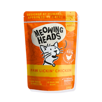 Meowing Heads - Paw Lickin Chicken Wet Food - 100g pouch